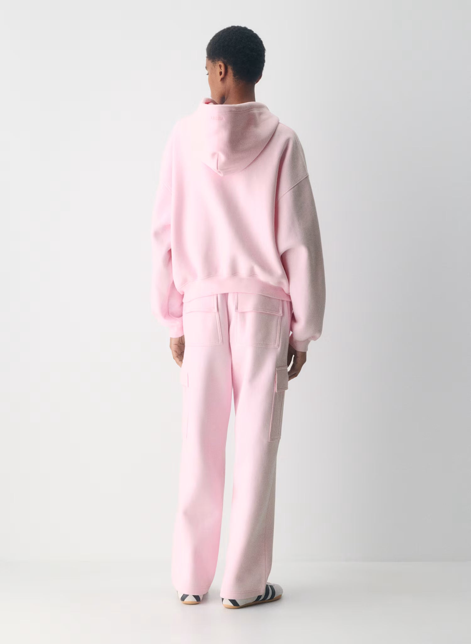 Cozy Sweatfleece Mega Cargo Sweatpant & Mega Zip Hoodie Set