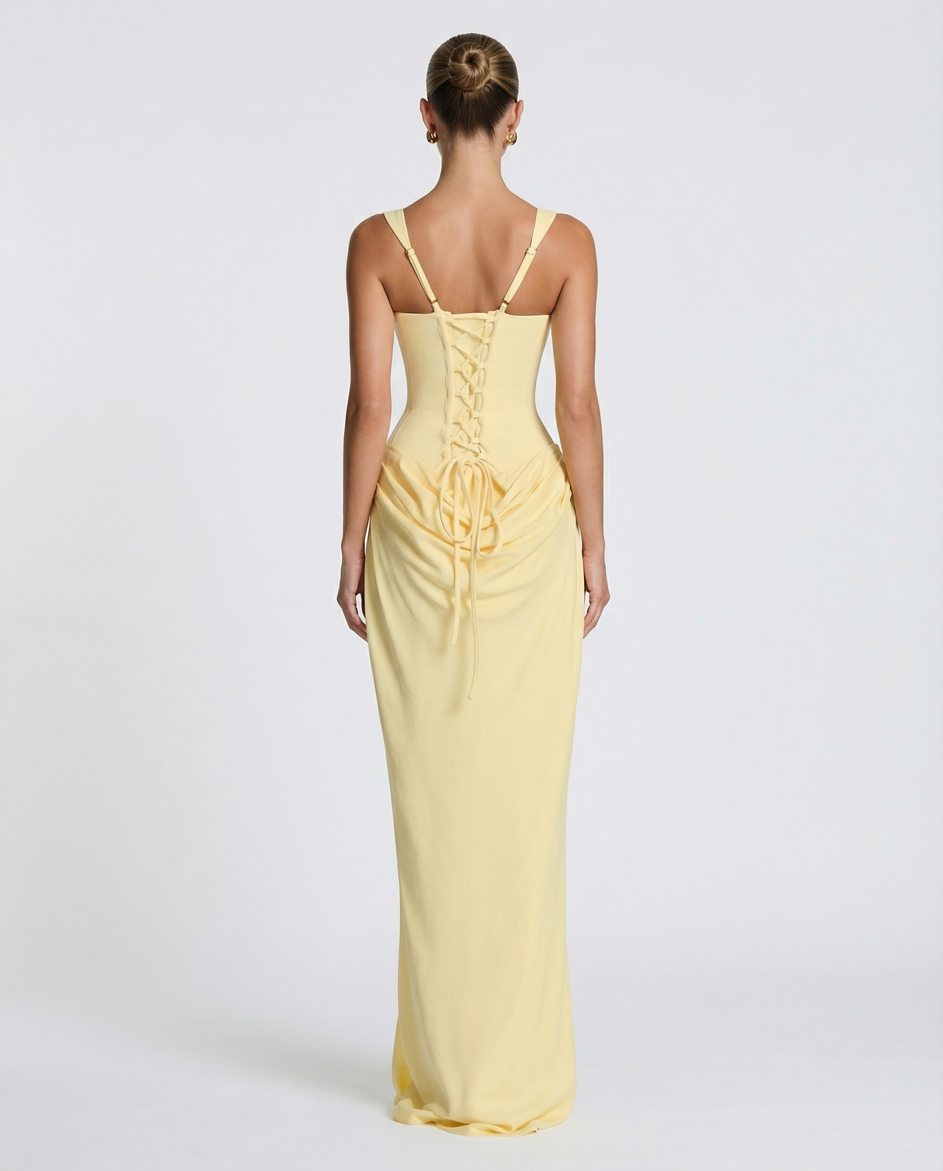 Eva Hourglass Maxi-Dress