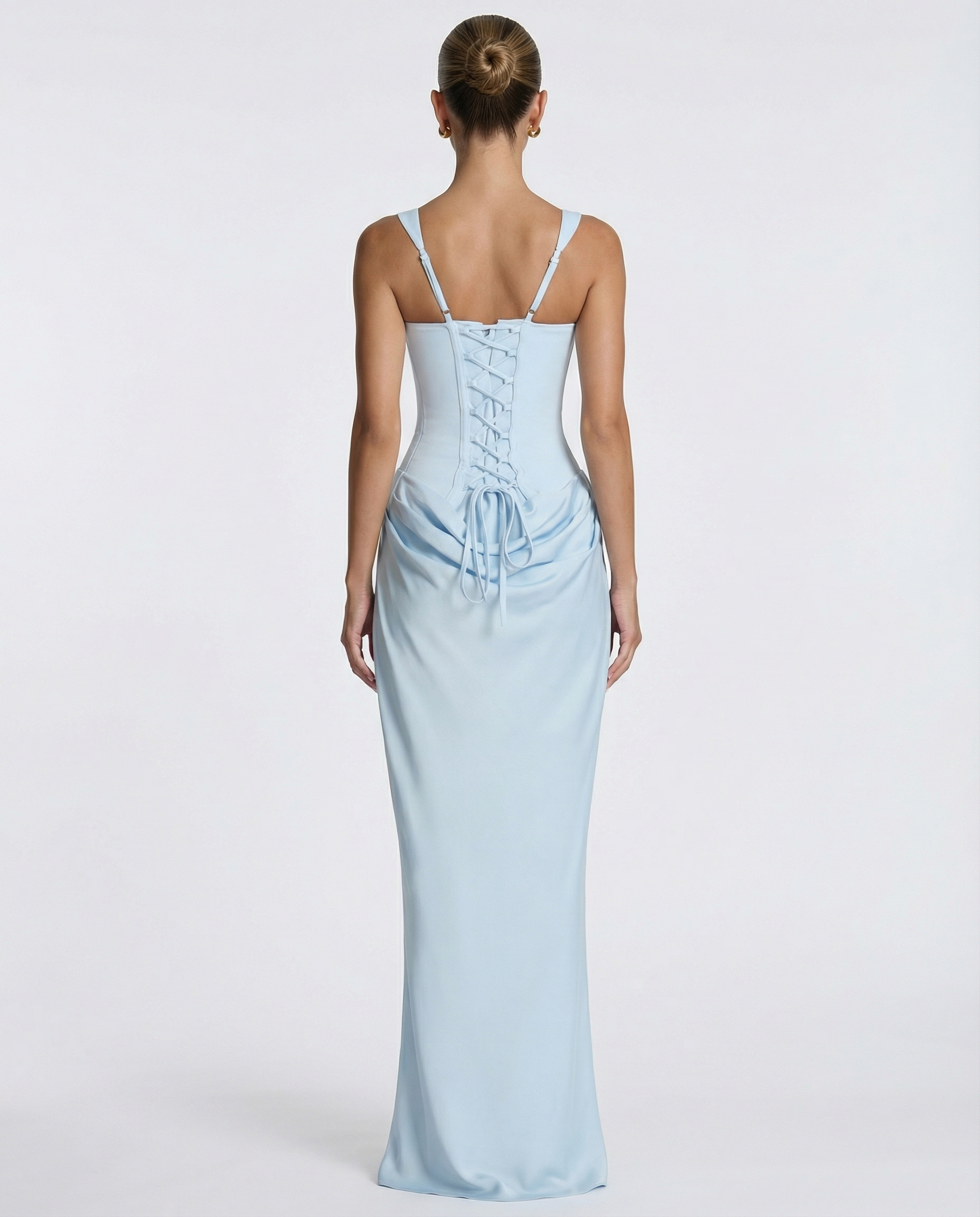 Eva Hourglass Maxi-Dress