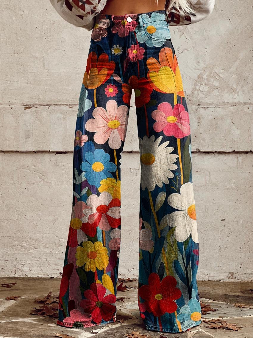 Cirilla – Floral Palazzo Trousers