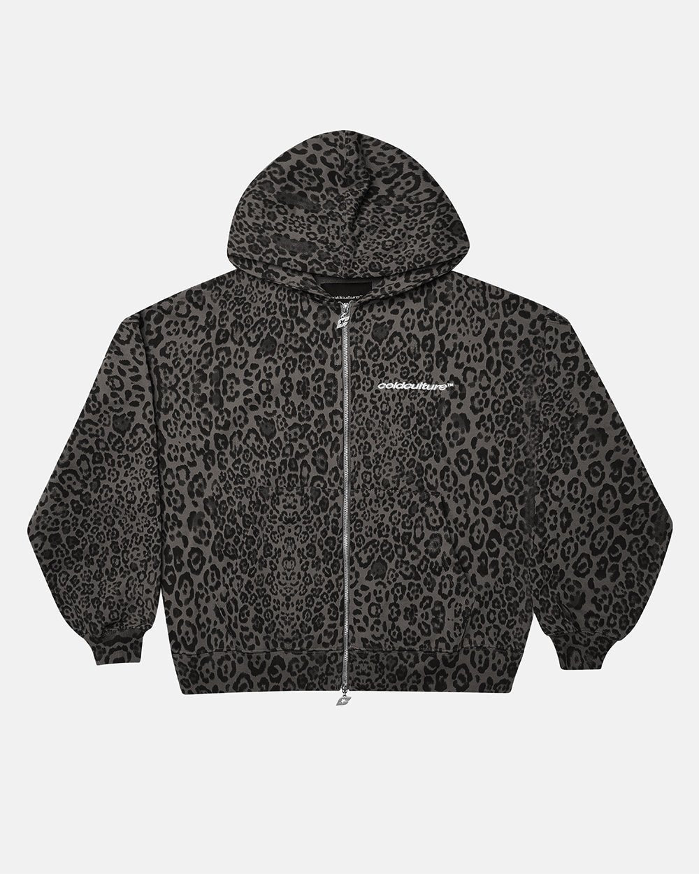 Cold Culture Nocturne Beast Zip Hoodie Dark Grey