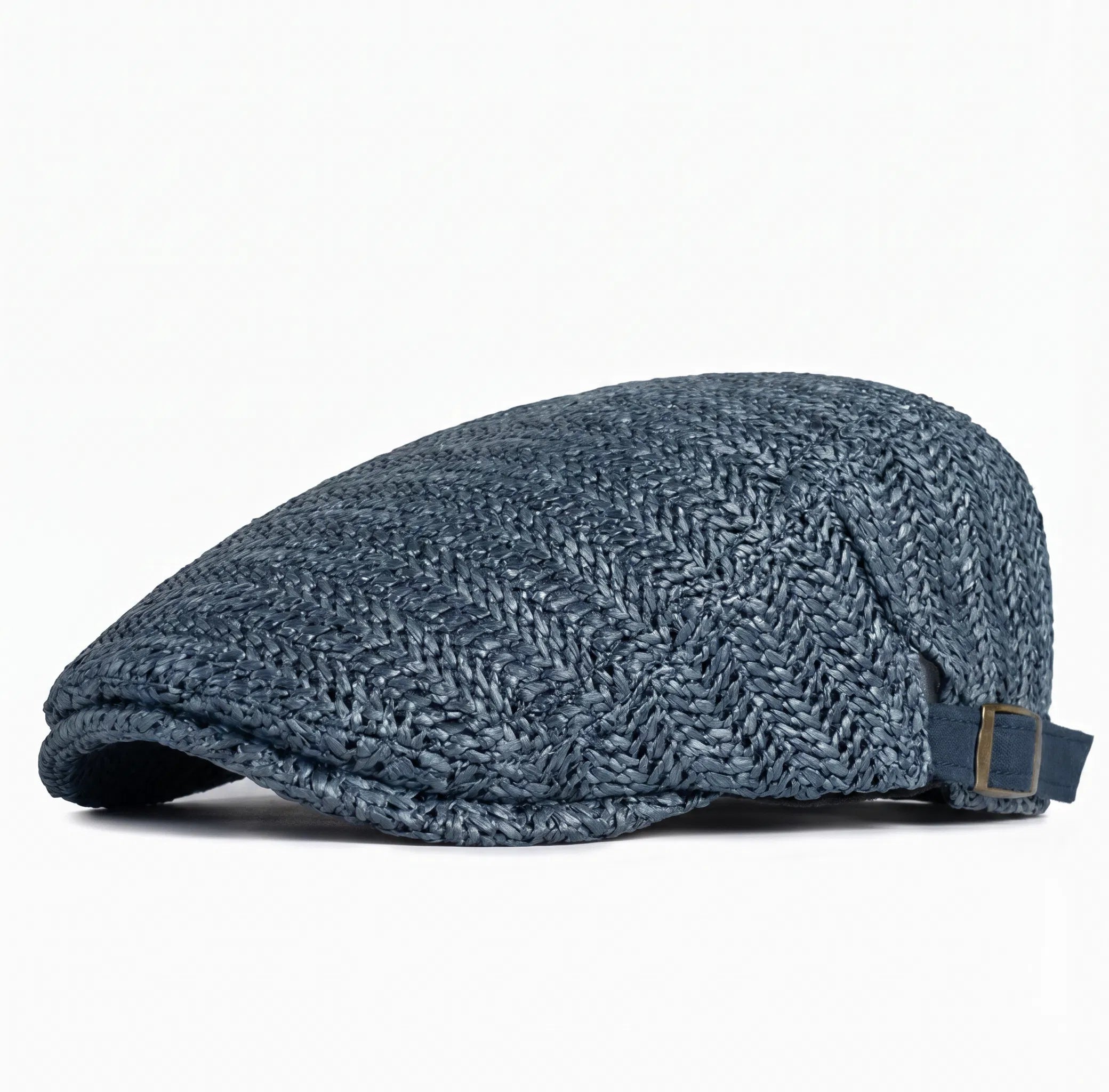 Salvatore | Italian Straw Flat Cap